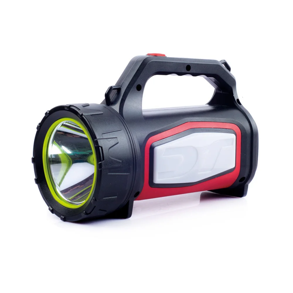 

USB Charging Led Work Light Torch 5000mah Battery Spotlight Hand Lamp Camping Lantern Searchlight For Hiking Hunting 1pc