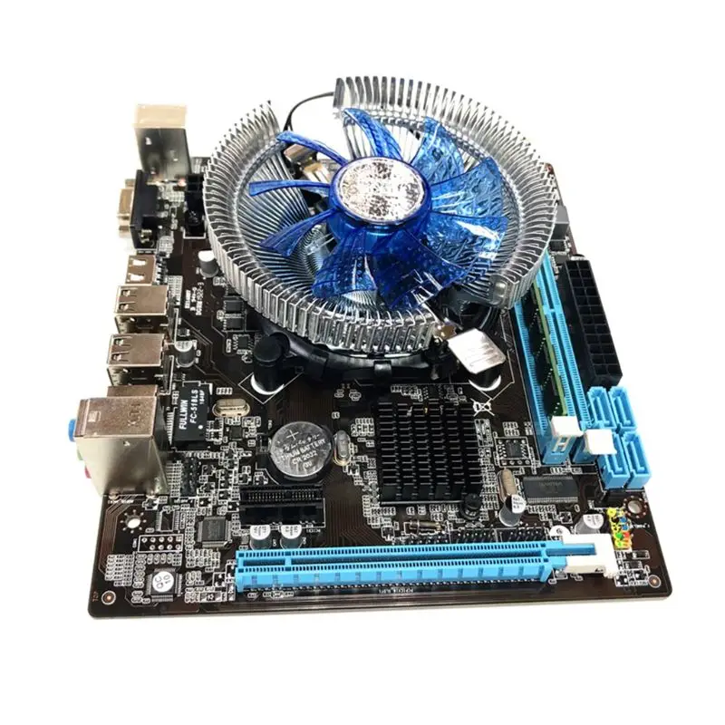 1 комплект HM55 материнская плата компьютера I3 I5 Lga 1156 4G вентилятор памяти настольная материнская плата