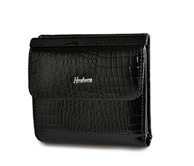 HH Genuine Leather Women's Wallet Mini Wallets Women Short Clutch Luxury Female Purse Card Holder Lady's Coin Purses 6