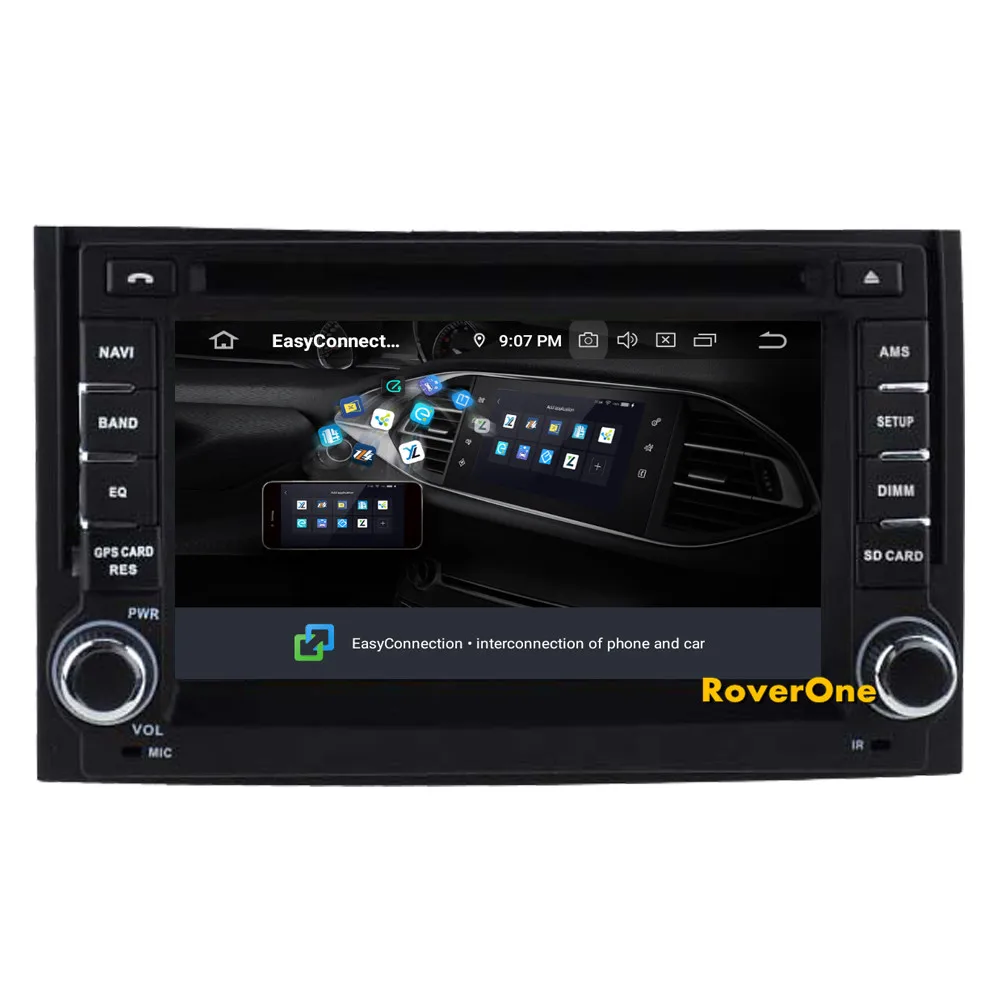 Excellent RoverOne Car Multimedia Player For Hyundai H1 i800 iLoad iMax H300 Grand Starex Royale Android 9.0 DVD GPS Navigation Radio 9