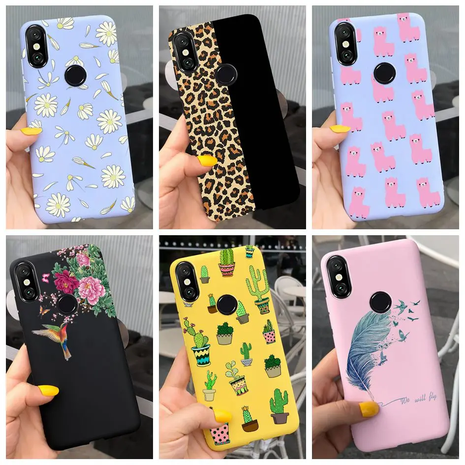 Чехол для Xiaomi Redmi 6 Pro чехол Note леопардовые Силиконовые мягкие чехлы телефонов 6A A6