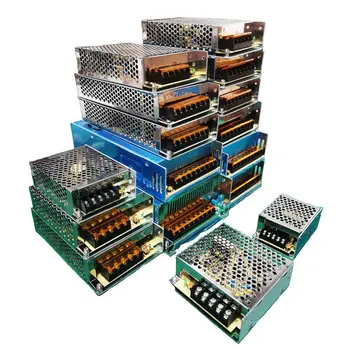 

15W-800W 1A 3A 5A 10A Switching Power Supply AC DC SMPS 220V 5V 12V 24V 36V 48V Customizable Powersupply Single Output LED strip