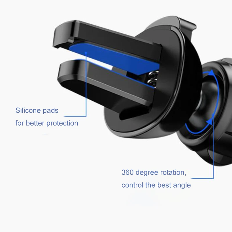 Универсальный гравитационный Автомобильный держатель для телефона Автомобильный держатель для вентиляции Автомобильный держатель для iPhone 8 X XS Max samsung Xiaomi держатель для телефона Подставка в автомобиль