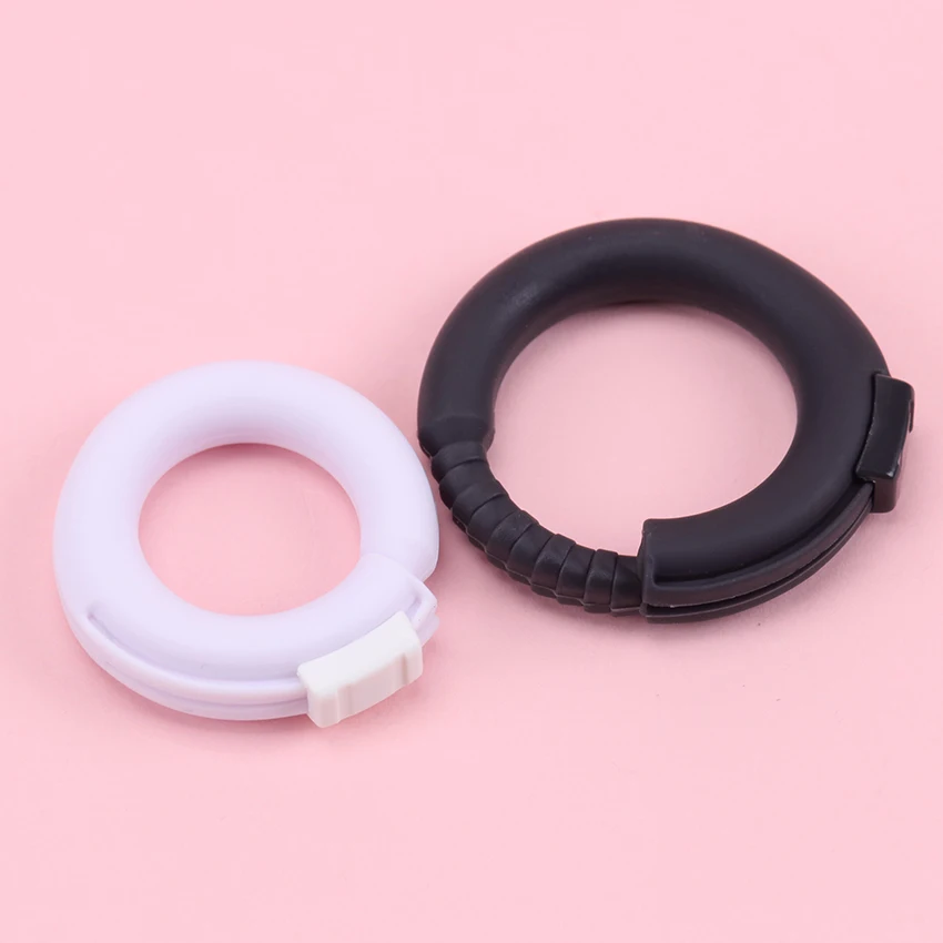 Anneau en Silicone réglable, anneau de verrouillage du sperme, anneaux de retard, prépuce fixe, joint torique, anneau fin, jouets sexuels_voghion.com