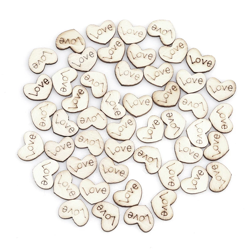 100 pcs/деревянный «любящее сердце» формы лазерное пустой украшения ремесло карты декор Скрапбукинг карточки ремесла древесины для декорирования вестибюлей