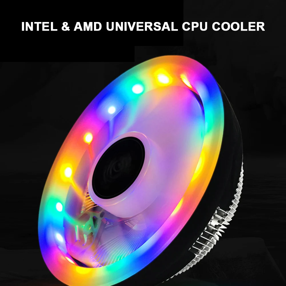 Профессиональный охлаждающий вентилятор 120 мм 3Pin 12V тихий стабильный RGB