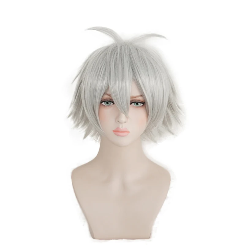

Drb Hypnosis Mic Mr.Hc Samatoki Aohitsugi Short Wig Cosplay Costume Division Rap Battle Heat Resistant Synthetic Hair Party Wigs