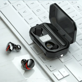 

Wireless Earbuds Bluetooth Headphones HIFI Stereo IPX7 Waterproof CVC8.0 Noise Reduction LED Display In-ear Wireless Earphones
