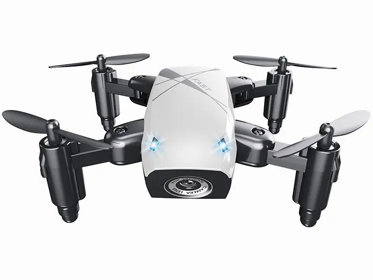 HobbyLane S9 мини складной Бла(беспилотный летательный аппарат 4-квадрокоптера с дистанционным управлением дистанционного Управление беспилотный игрушки для подростков Рождественский подарок