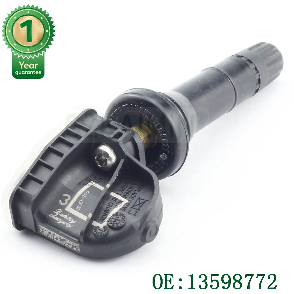 Набор 4 новых TPMS датчик давления в шинах 13598772 подходит для Chevy для GMC Cadillac для Buick TPMS 13586335