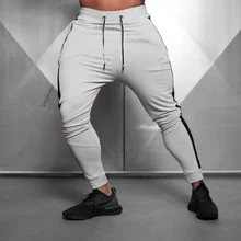 Новые Беговые Спортивные штаны мужские джоггеры спортивные штаны для спортзала тренировочная Спортивная одежда мужские фитнес тренировки хлопковые брюки