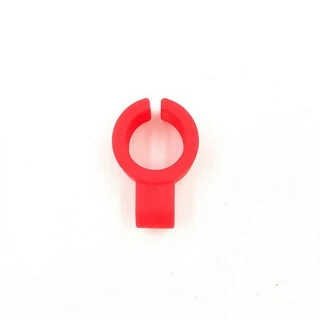 1 шт силиконовый держатель для сигарет, аксессуары для курения, для игры, водителя, руки, бесплатно - Цвет: Red