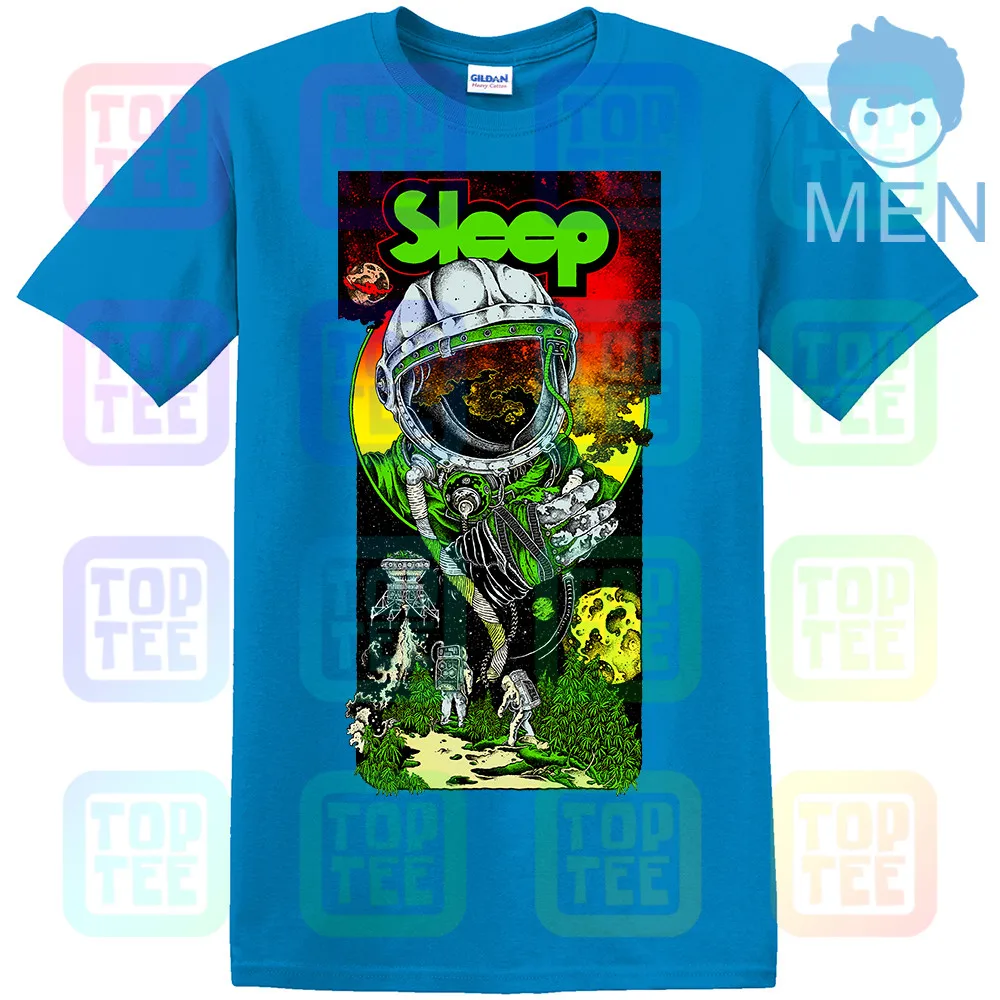 MEN-ROYAL BLUE Футболка для сна Stoner Doom Metal Orange Goblin Electric Wizard Graphic Band Tee - Цвет: MEN-ROYAL BLUE