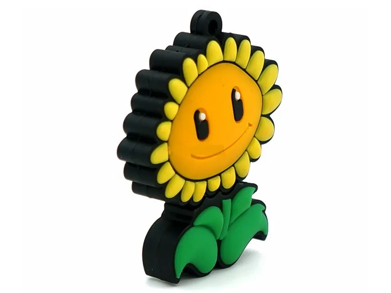 Фото Usb флеш-накопитель, флешка в виде подсолнуха, Usb 2,0, карта памяти, Классическая Милая флешка, высокое качество, 4 ГБ, 8 ГБ, 16 ГБ, 32 ГБ, 64 ГБ, подарок №4