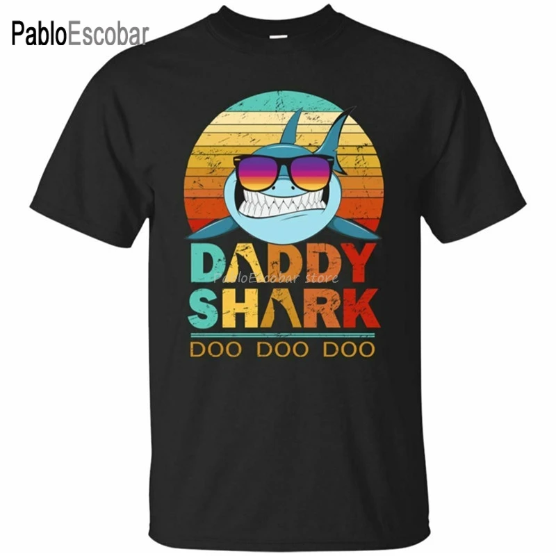Tee shirt daddy shark Clearance