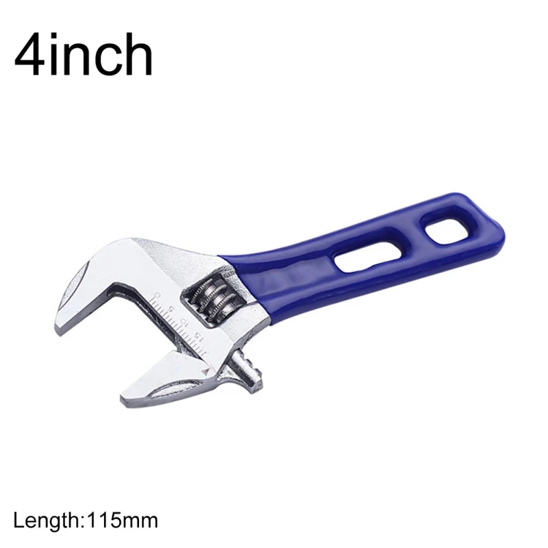 Легкий ключ с короткими ручками с большим отверстием Многофункциональный гаечный ключ ручные инструменты синий - Цвет: 3