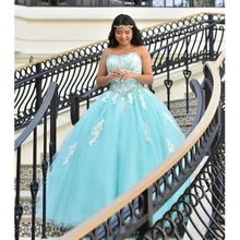 Новое бальное платье принцессы пышные платья корсет без бретелей кружевные апликации из Тюля Платье на выпускной в языческом стиле официальная Вечеринка индивидуальный заказ