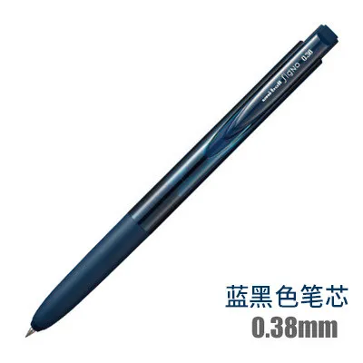 1 шт. японская гелевая ручка papelaria RT1 UMN-155 версия K6 цветная ручка для письма Ручка для воды студенческие Обучающие канцелярские принадлежности - Цвет: Blue black refill