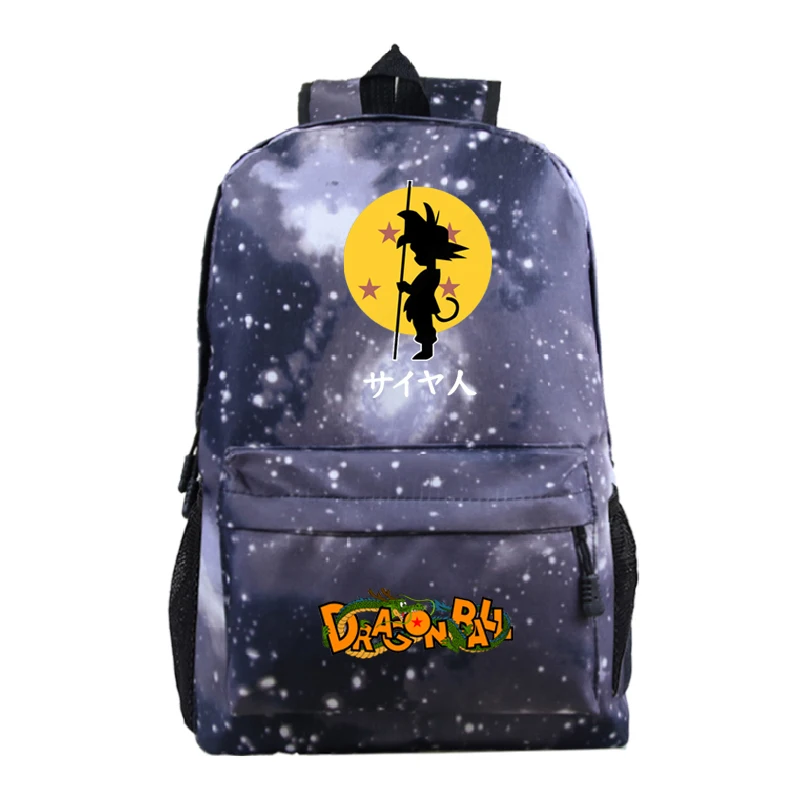 7 Mochila dragon ball backpack Back to school bag Travel knapsack Boy Girls bookbag packsack laptop shoulder bag - Цвет: 7