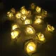 Guirnalda de luces LED para decoración de San Valentín y bodas, bombillas de flores con USB/batería, 10/20/40 LED