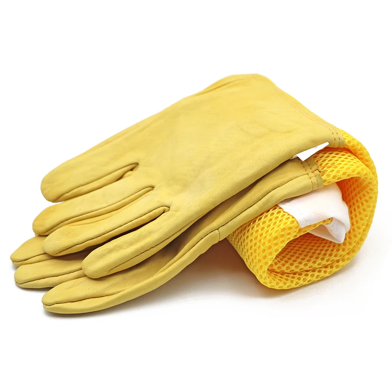 1Pair Beekeeping Gloves Protective Sleeves Breathable Anti Bee Long Gloves For Beekeeper Beekeeping Tools Beekeeping Gloves
