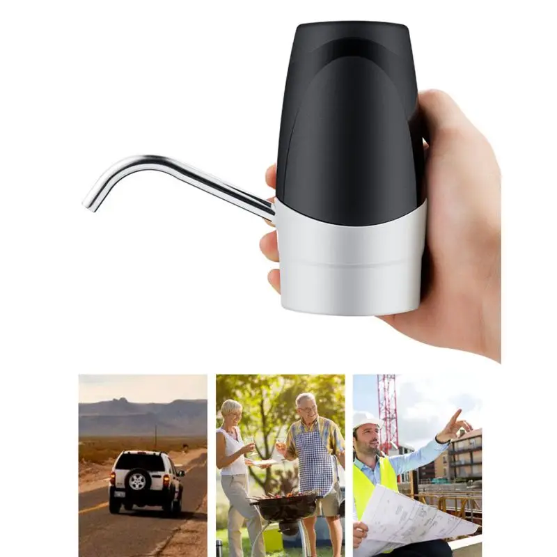 Электрический насос для бутылки воды usb зарядка автоматический насос питьевой воды портативный Электрический диспенсер для воды