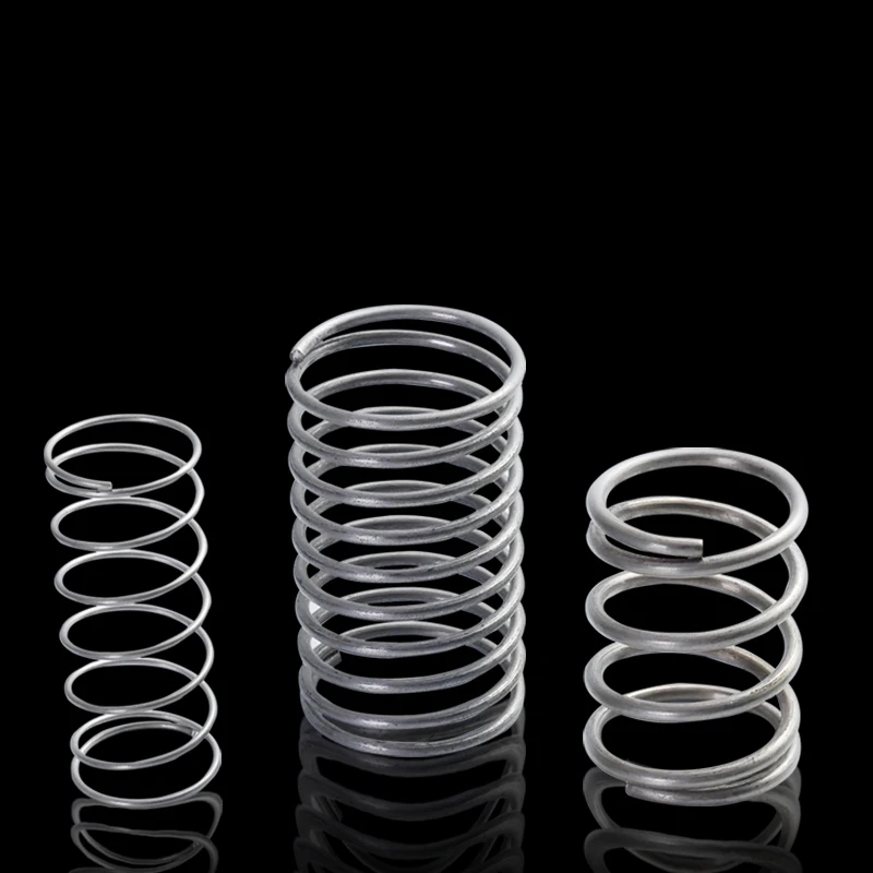 10pcs 0.2mm wire diameter 304 Stainless steel compression soft spring return pressure springs 4mm outer 5mm-50mm long | Обустройство