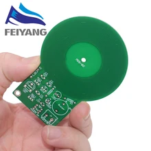 1 sztuk zestaw DIY zestaw wykrywacz metalu zestaw elektroniczny DC 3V-5V 60mm czujnik kontaktowy moduł tablicy DIY część elektroniczna wykrywacz metali