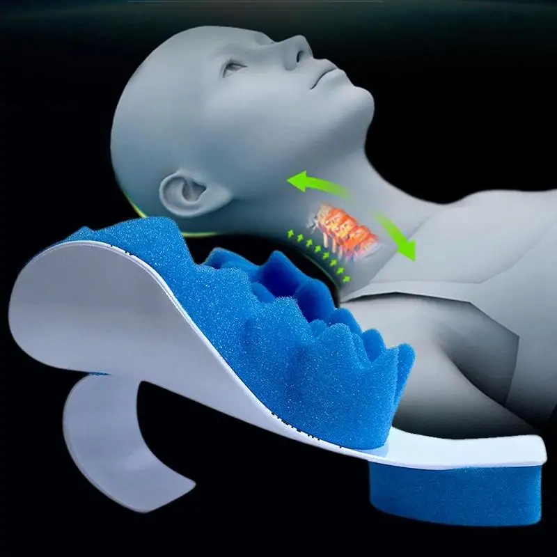 1 pcs Travel Neck Pillow Theraputic Reliever Neck Shoulder Relaxer