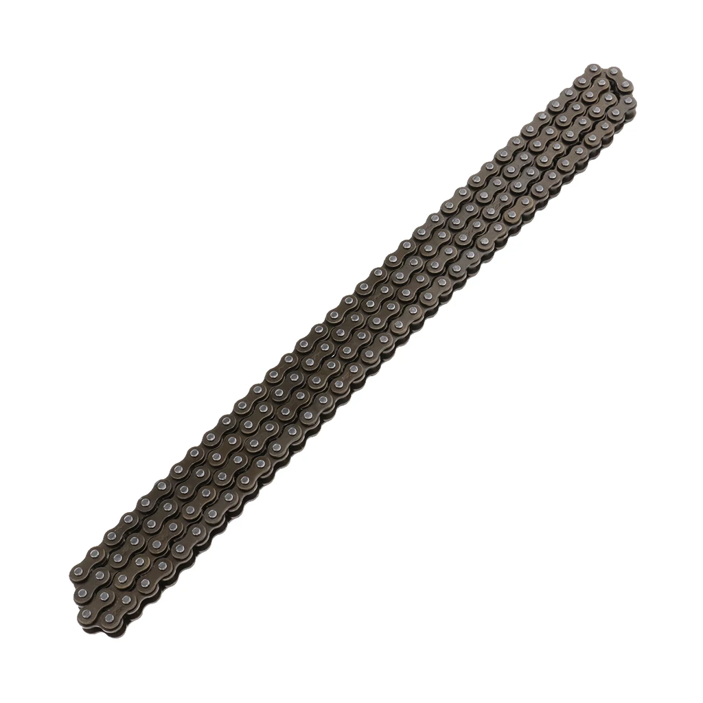  Motorcycle Drive Chain 25H 73 Link Drive Chain For 47cc 49cc Mini ATV Quad Pocket Bike Go Kart Metal 
