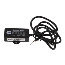 12V 24V светодиодный индикатор батареи измерительный прибор для мотоцикла автомобиля морской ATV