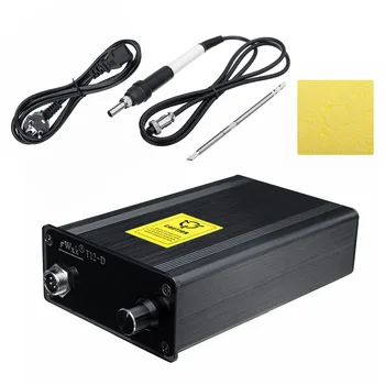 

Upgrade 2-IN 1 Mini Electric Soldering Iron Station Kit Digital LED Display Adjustable Temperature with Solder Tip Power Supply
