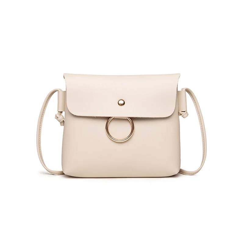 

Trend Circular Ring Mobile Phone Bag Mini Fashion Shoulder Bag Korean-style Cool GIRL'S Shoulder Bag Wholesale WOME