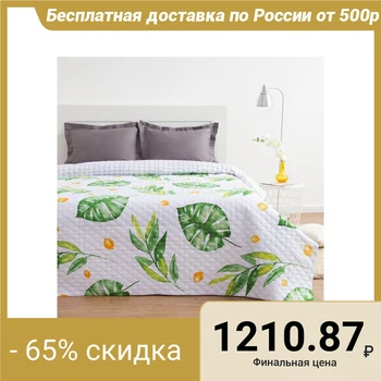 

Bedspread Save and I Euro "Lemon Mood", 200х210 ± 5 cm, microfiber