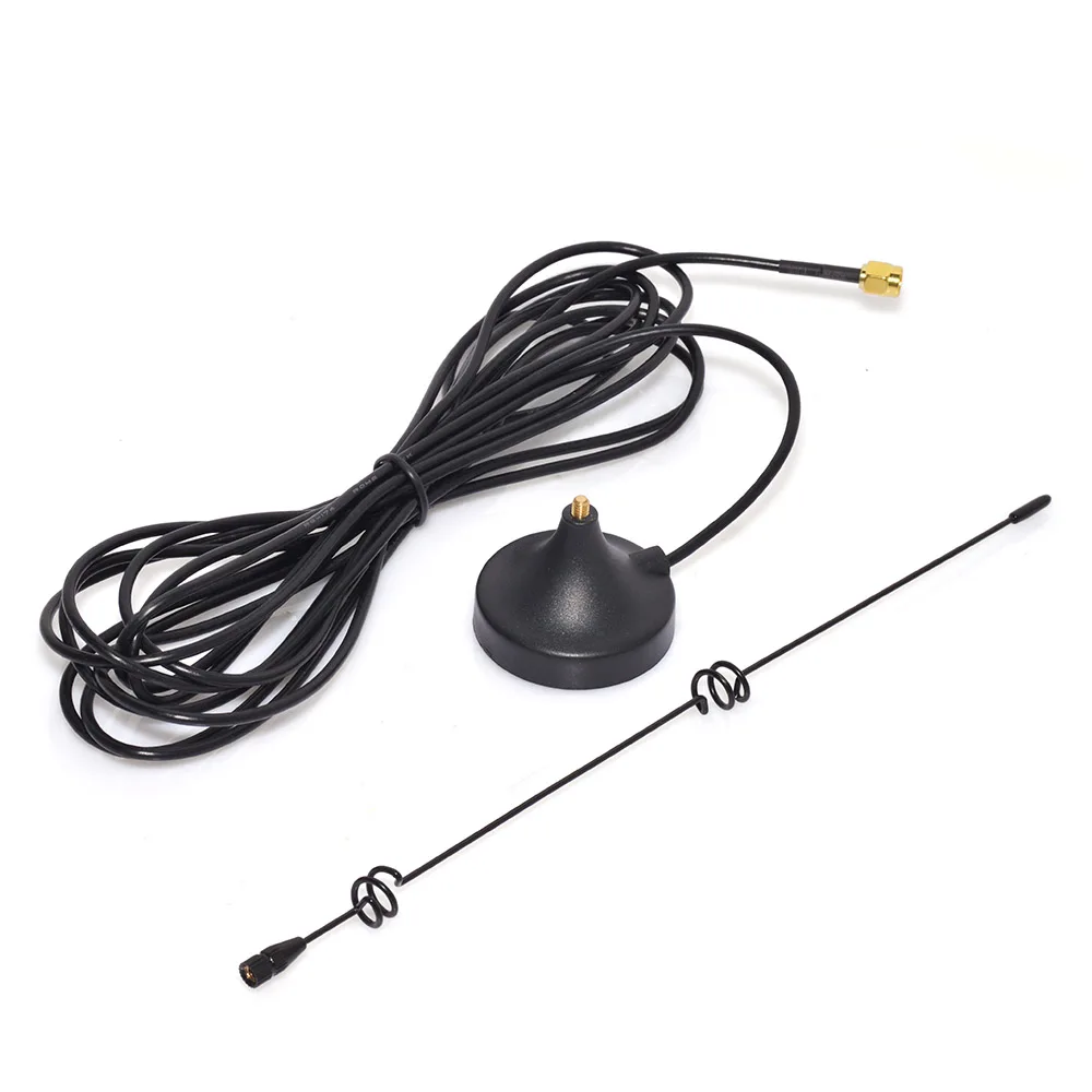 Superbat 600-2700MHz 4G LTE Antenna with Strong Magnetic Base SMA Male Connector 4M Cable for Wireless Communication