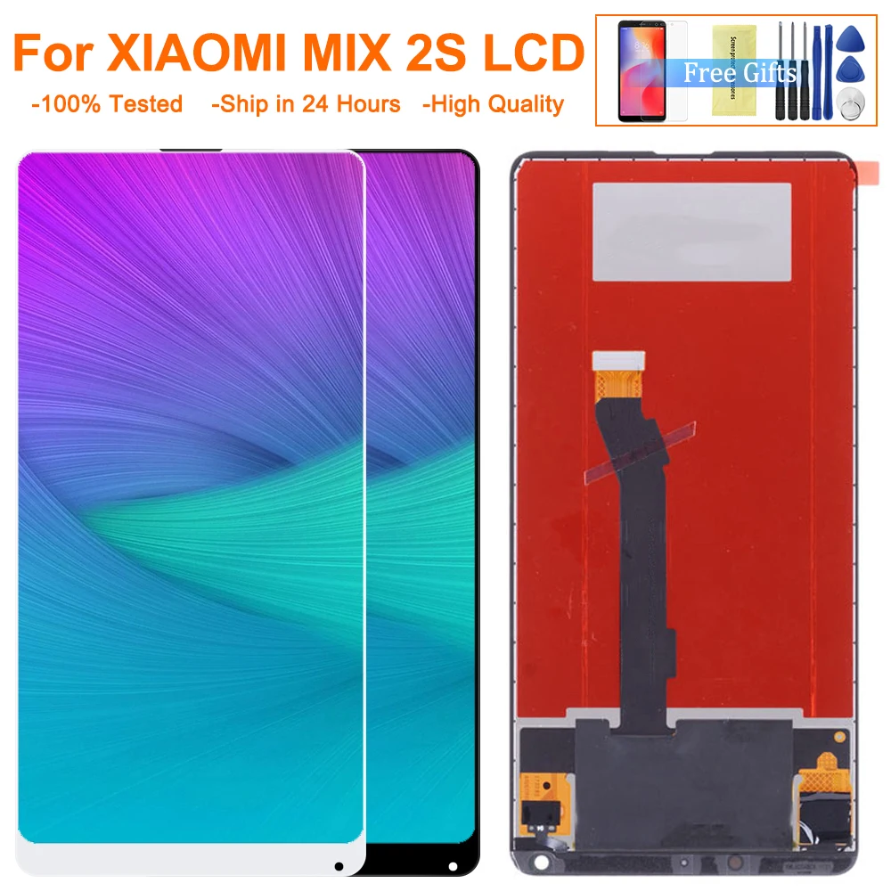 100% протестированный ЖК дисплей для Xiaomi Mi Mix 2S 10 сенсорная панель XIAOMI Mix2S