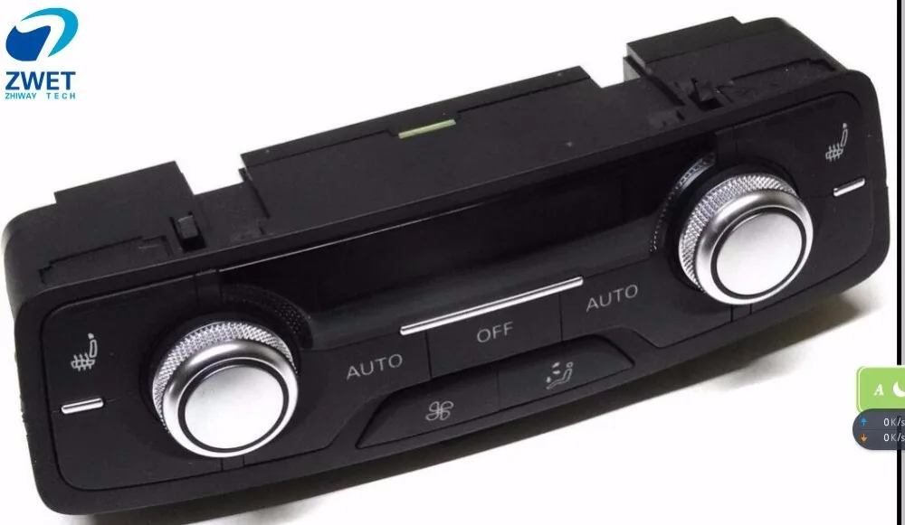 Car Rear Air condition controller 4G0919158D AIR CONDITIONING HEAT TEMPERATURE CONTROL DISPLAY For Audi A6 C6