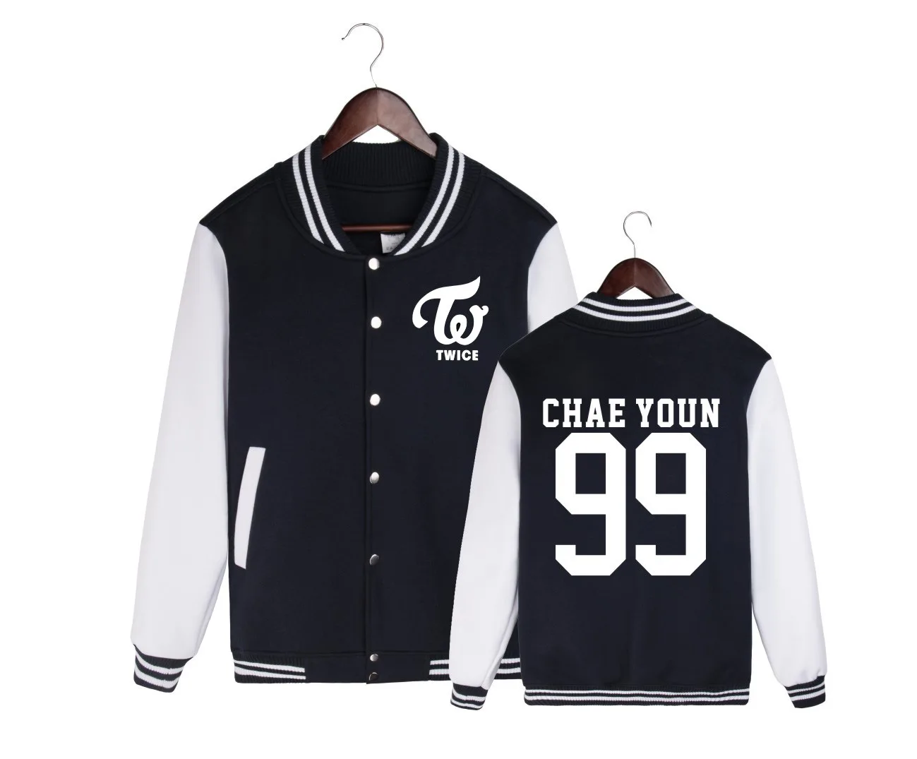 

Twice Yu Set Yanping Well Peach MOMO Weeks Tzuyu Sana ming jing South Mina Celebrity Style Hoodie Men And Women Baseball Uniform