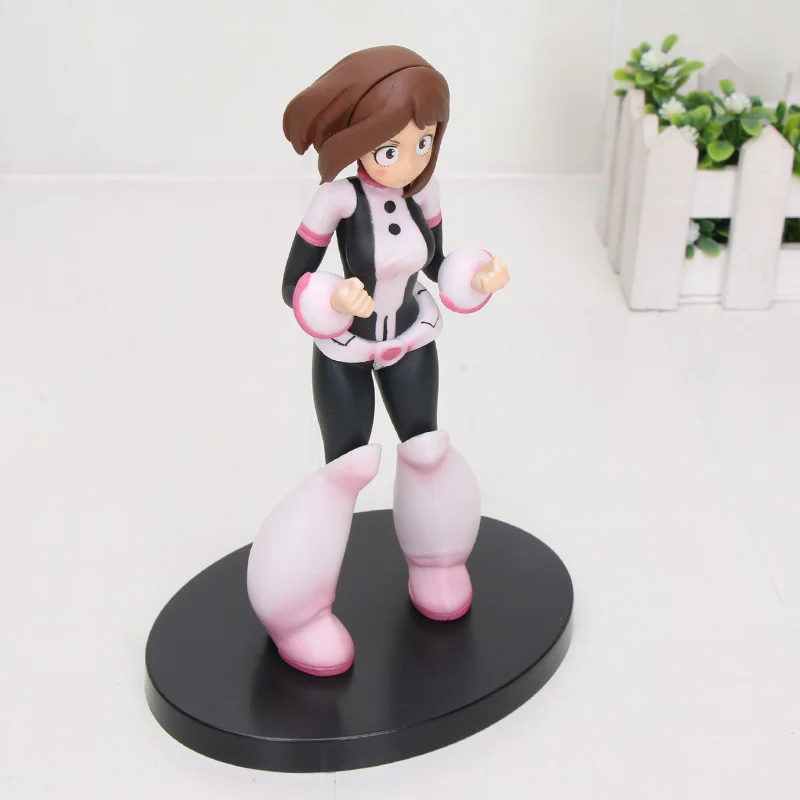 16 см My Hero Academy Figure Ochaco Uraraka, фигурка мидория изуку, фигурка из ПВХ, Коллекционная модель, игрушки, куклы, Brinquedos