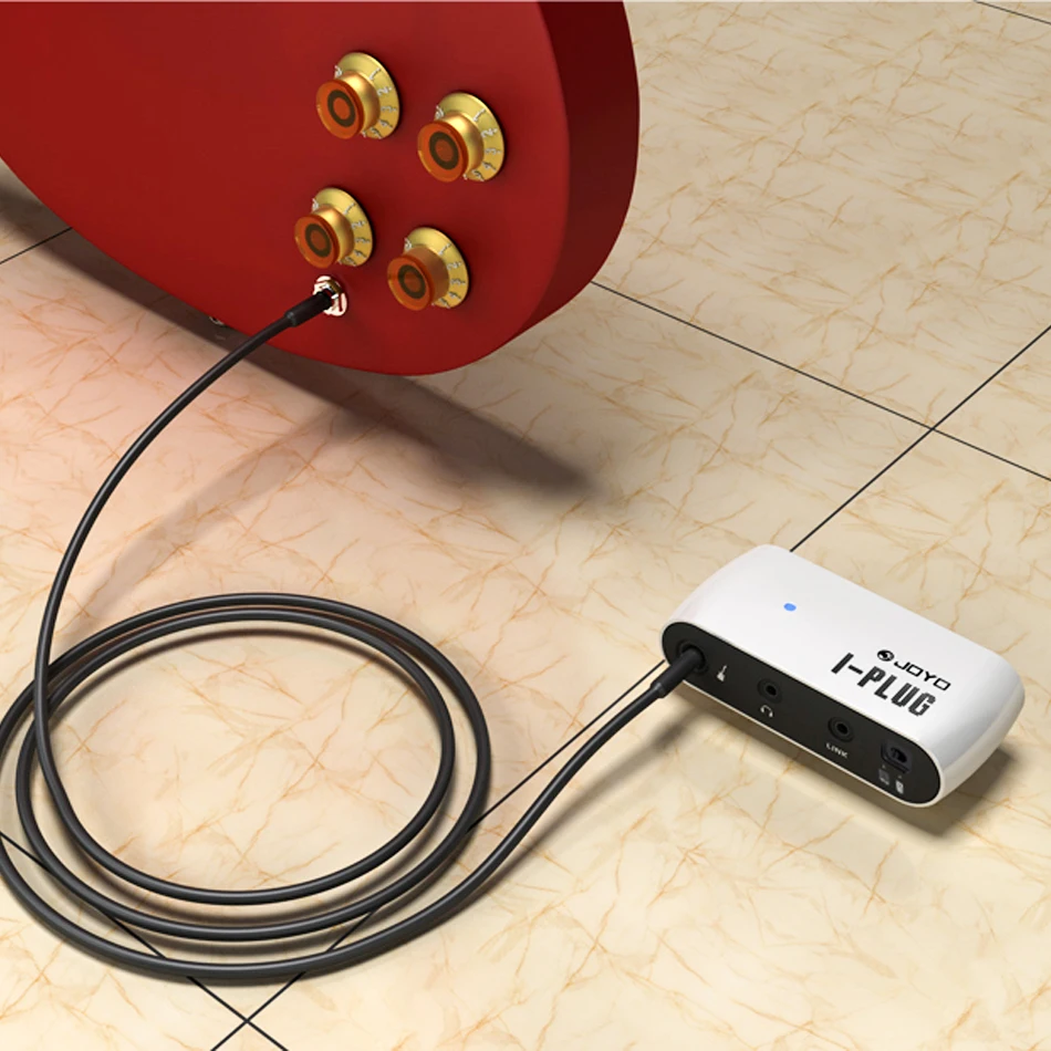 Headphone Pocket JOYO I Plug Guitar Amplifier Mini Amp With Built in Overdrive Sound Effects For Windows Phone Android IOS