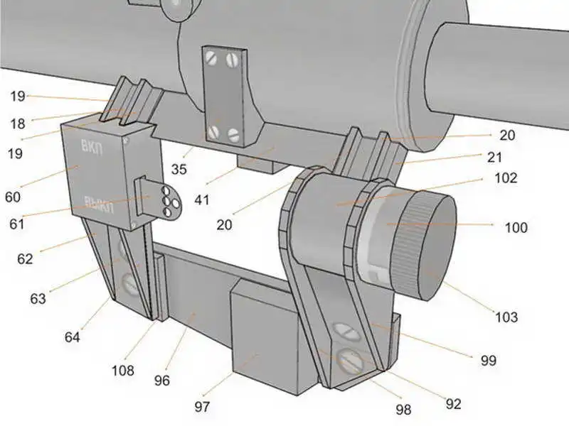 Снайперская винтовка SVD Dragunov 122 см 1:1 DIY 3D бумажная карта модель строительные