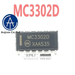 100% оригинальный новый компаратор MC3302DR2G MC3302DG MC3302D SOP-14