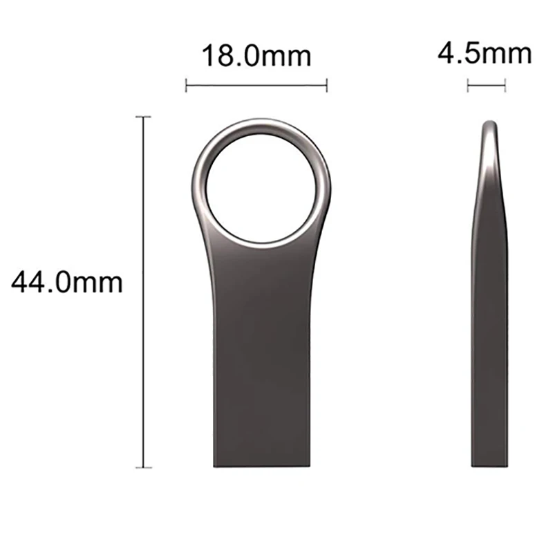 Chiavetta Usb In Metallo Pendeive Usb 2.0 Memory Stick Pen Drive 4Gb 8Gb 16Gb 32Gb 64Gb Usb Flash128 Gb Flash Drive 256Gb U Disk