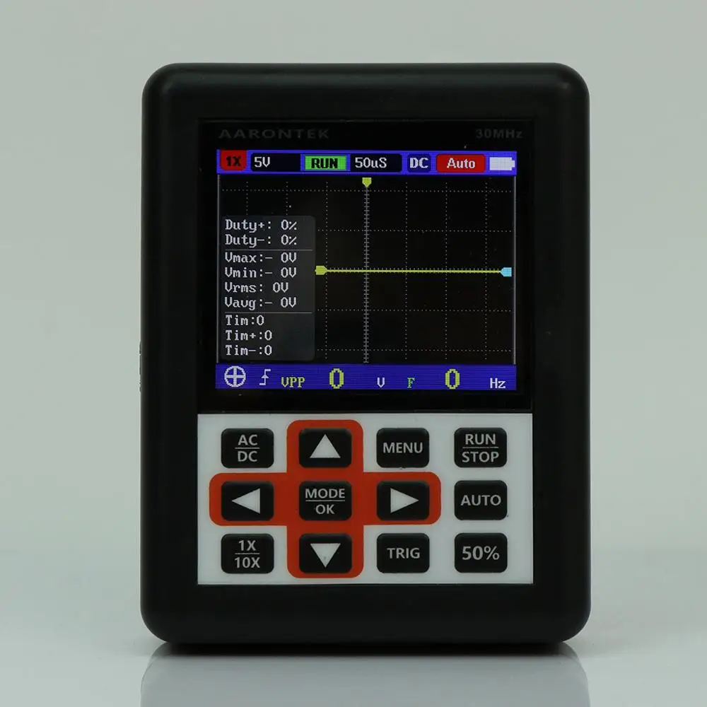 

LCD Display Handheld Mini Portable Digital Oscilloscope DSO FNIRSI 30M Bandwidth 200MSps Sampling Rate IPS