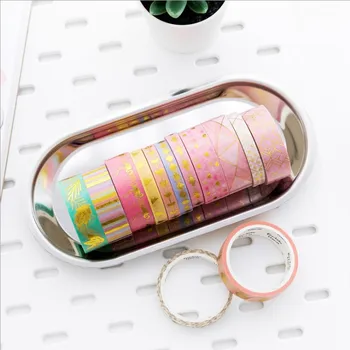 

Decorative Pink Pineapple Flamingo Tropical Monstera Dog Washi Tape Paper Kawaii Scrapbooking Tools Masking Tape Stationery
