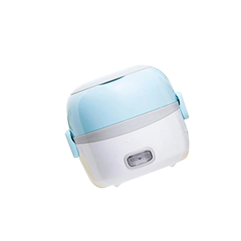 

Mini Rice cooker 2 double layers multifunction heating cooking electric lunch box used in house 220V breakfast steamer EU