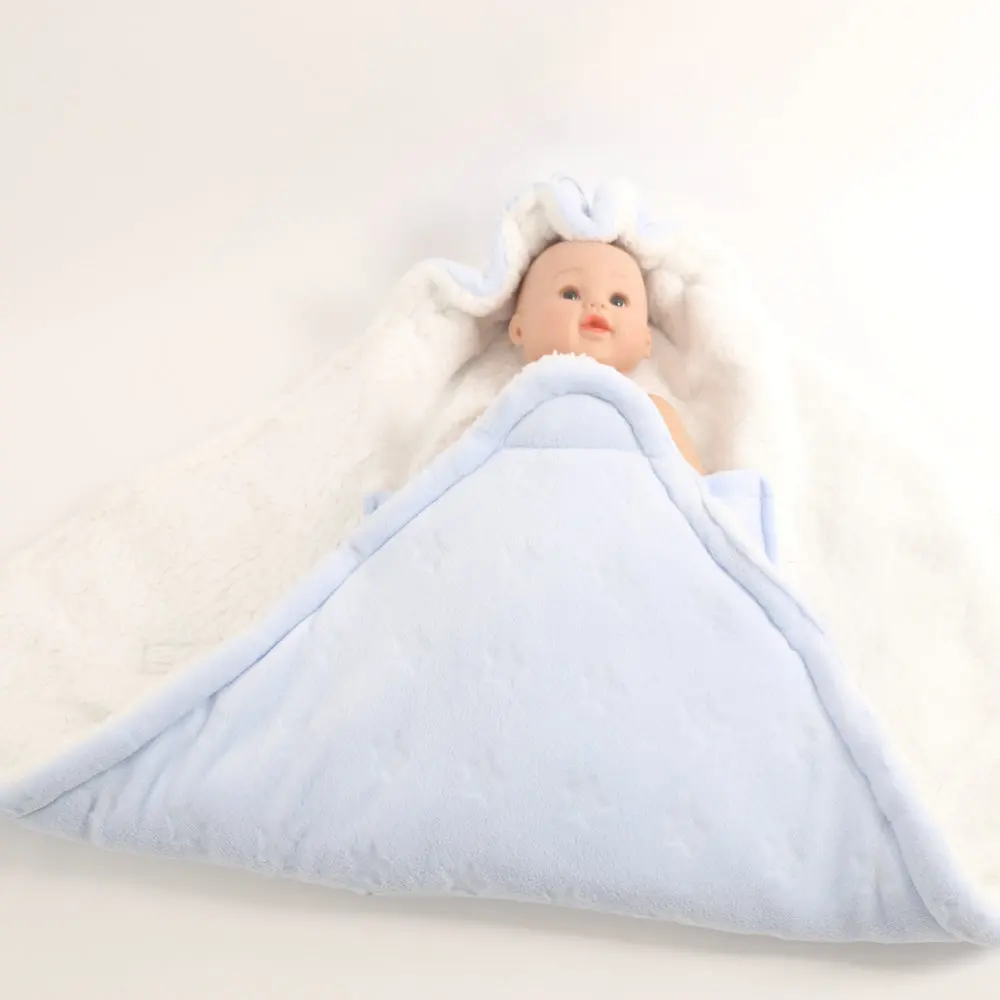 baby blankets newborn swaddle blanket diaper cocoon coral fleece blanket Sherpa babynewborn blanket bedding