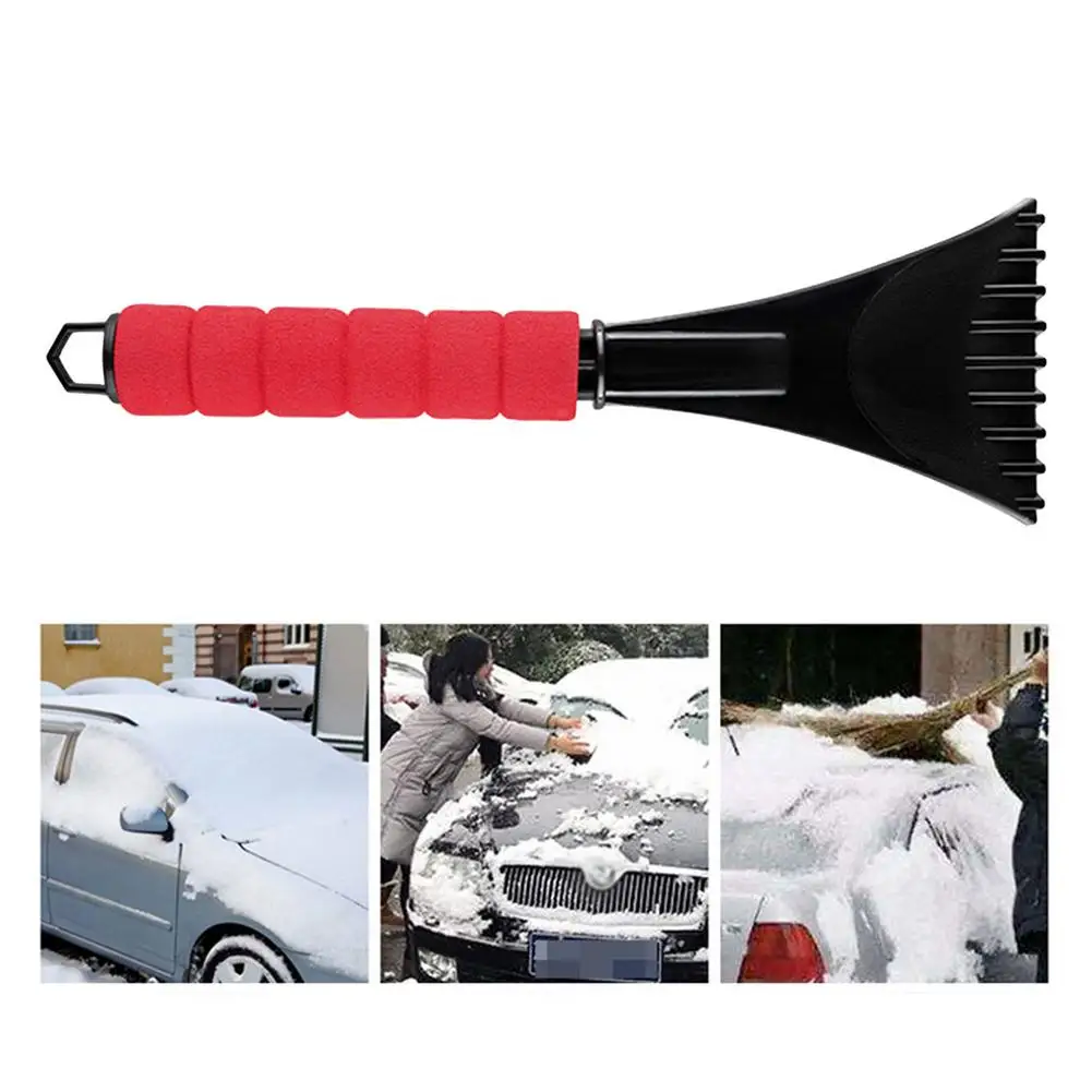 Brosse À Neige Pour Pare Brise De Voiture, Grattoir À Glace En Verre Avec  Dissolvant Extensible 2 En 1, Outil De Nettoyage, Balai De Lavage 313C Du  20,81 €