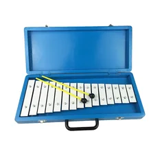 Orff обучающие средства стук пианино 15 звук деревянный ящик алюминиевое пианино