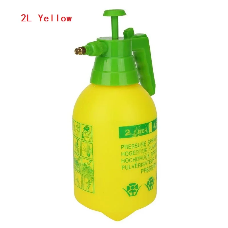 2L Yellow Ручной переносной для растений распылитель садовый поливочный полив поливочный распылитель чайник садовый полив - Цвет: 2L Yellow